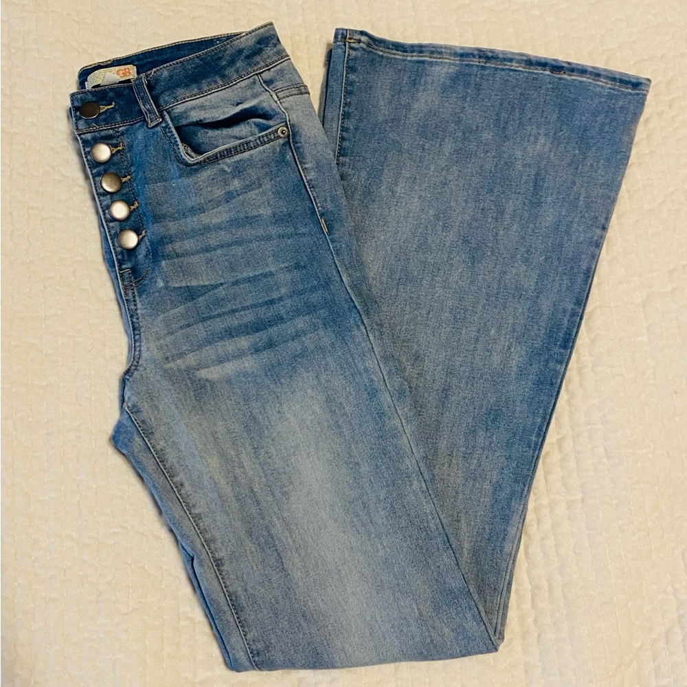 High Rise Boot Cut Jeans
